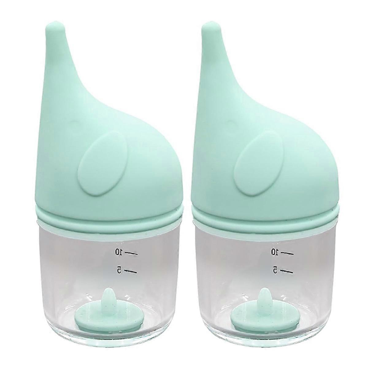 2 Pcs Kitten Bottle, Puppy Bottles for Nursing, Leak-Proof Squeezable Pet Feeding Bottle(20ml)