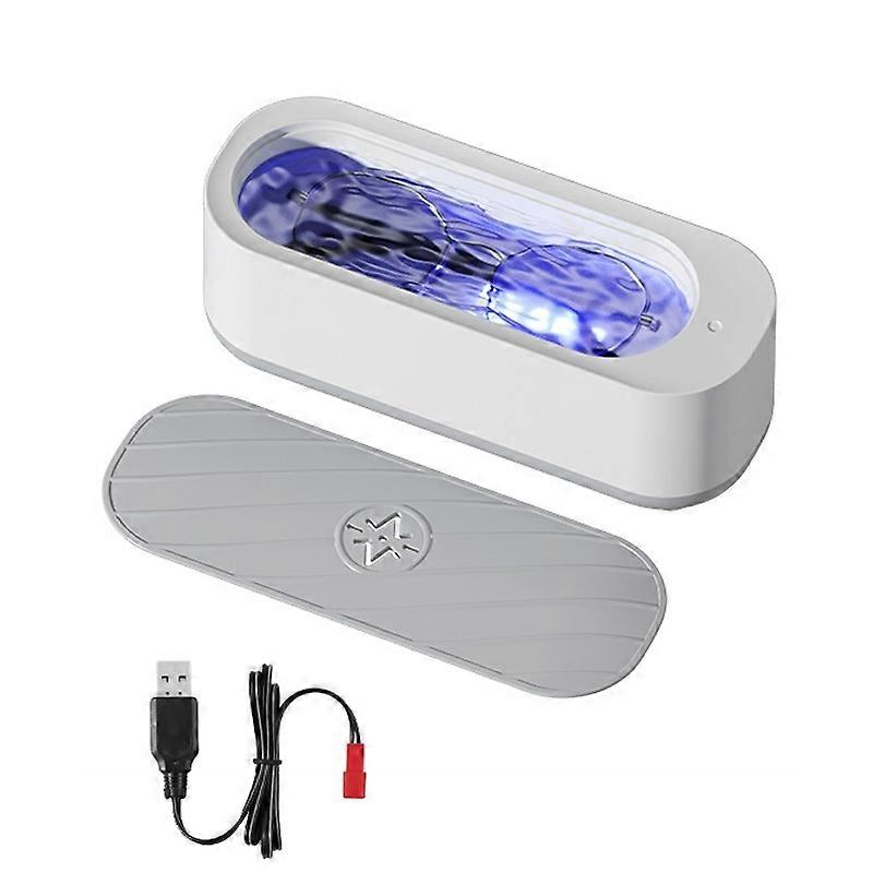 Ultrasonic Cleaner Rechargeable With Purple Light