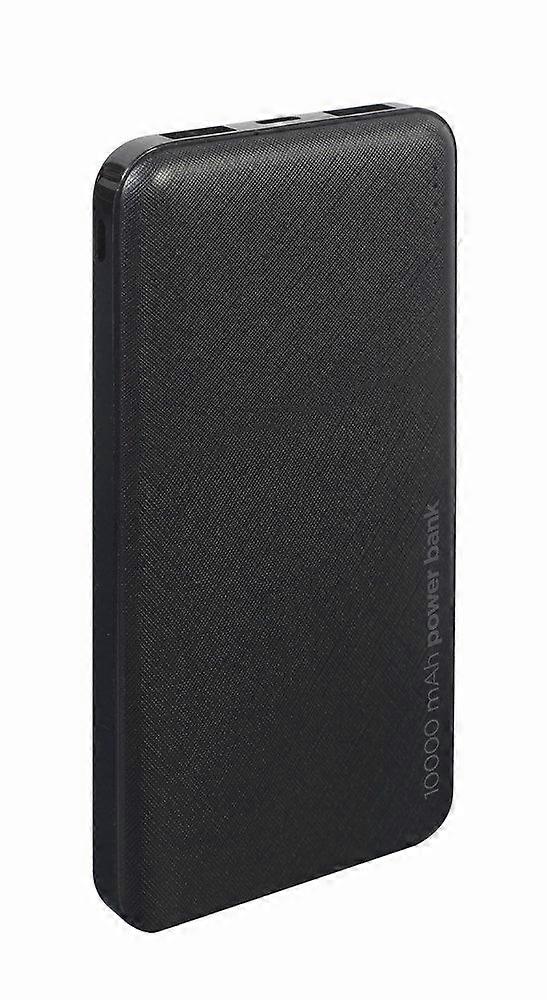 Batterie externe Gembird Pb10-02 lithium-polymère (lipo) 10 000 mAh, noire