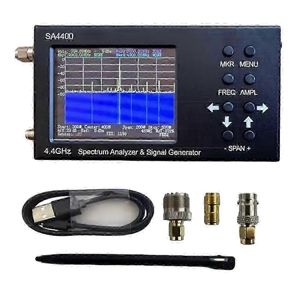 New 4.4GHz SA4400 Spectrum Analyzer & Signal Generator