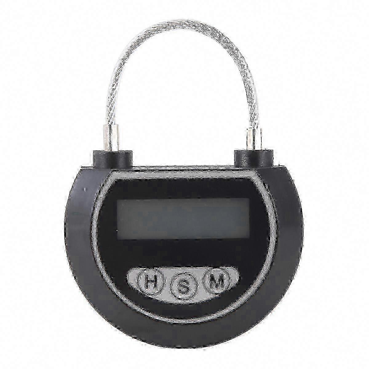 2025 Electronic Time Lock Timer Lock Container Multi Function Time Lock Bin For Toys Black SZRH