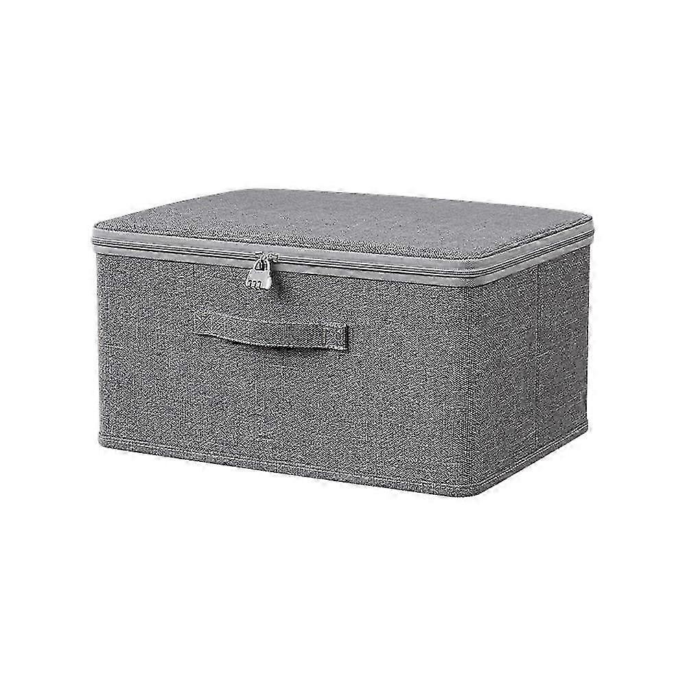 Storage Bin with Lock - Large Lockable Storage Box, Private Unit, Fabric