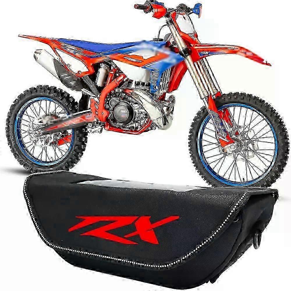 Apply Fit For  Beta RX300 RX 300 rx300 Motorcycle Handlebar bag waterproof handlebar travel navigation bag-Red