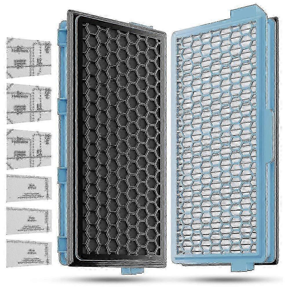 2x Hepa Filters For Miele Vacuum Filters Compact C1-c2 f54