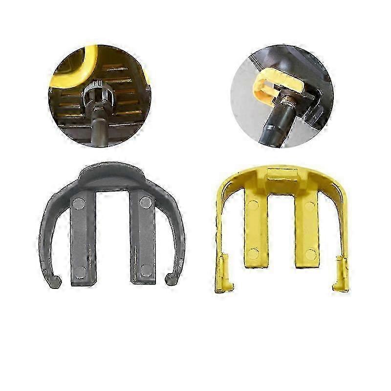 TroveMart Yellow & Grey For Karcher K2 K3 K7 Pressure Washer Trigger & Hose Replacement C Clip Clamp For Hose To Machine SZRH
