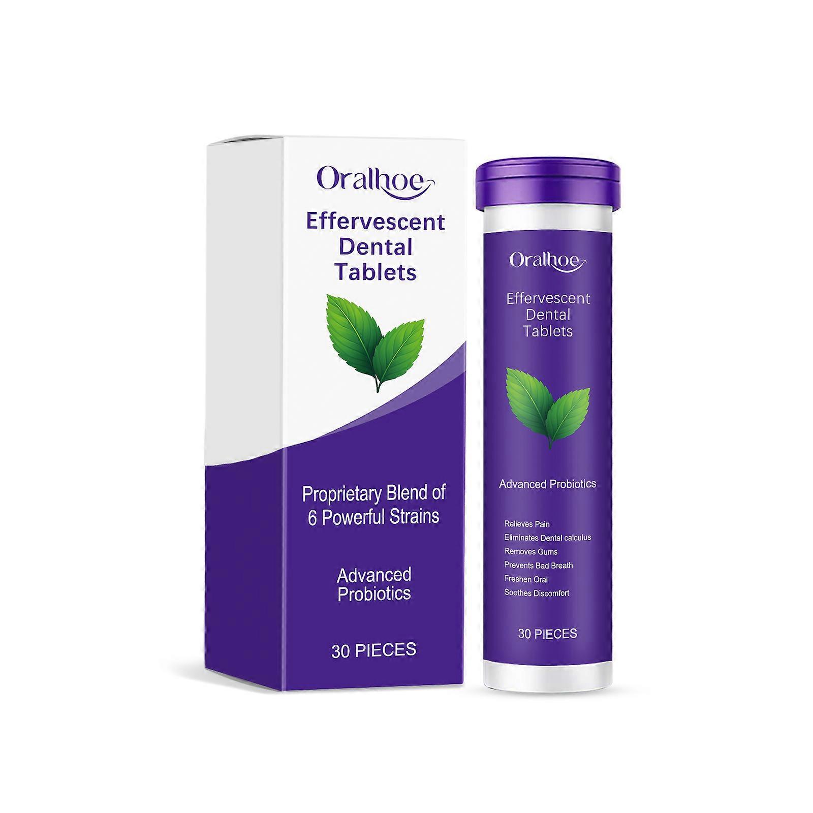 Fresh breath toothpaste tablets, gentle gum care toothpaste tablets, freshen breath, clean the mouth, and make teeth shine.