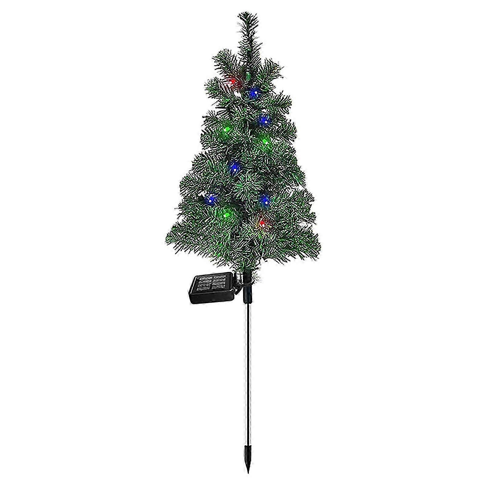 christmas movies Solar Christmas Decoration Light LED Christmas Tree Plug In Light Outdoor Garden Decoration Light