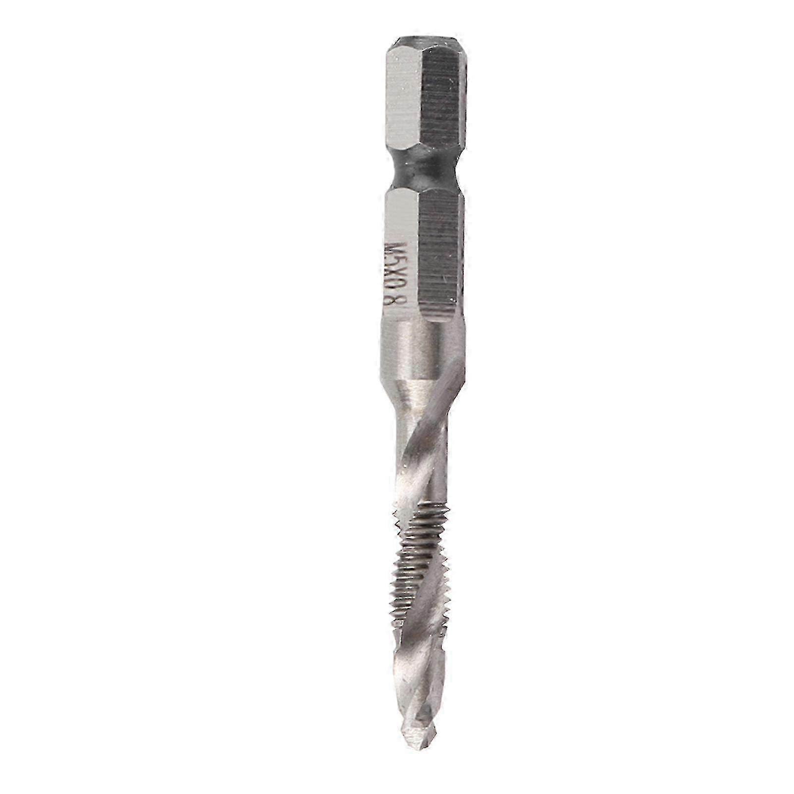 M5 HSS 1/4 Hex Shank Drill & Tap Taper Drill Bits Tool Accessory