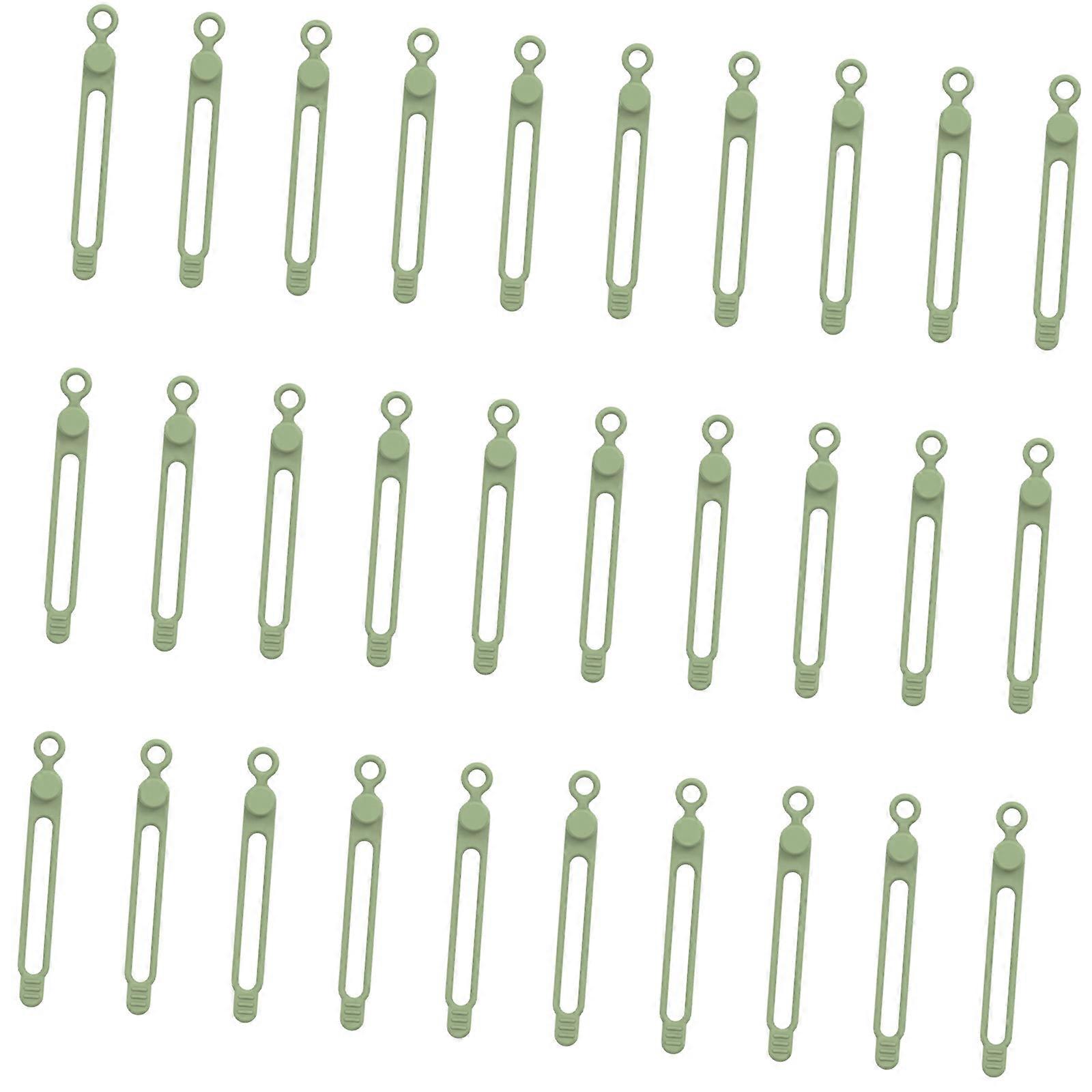 Colorful Reusable Silicone Cord Ties NonSlip Cable Organizers For Daily Use Easy Storage Multicolor