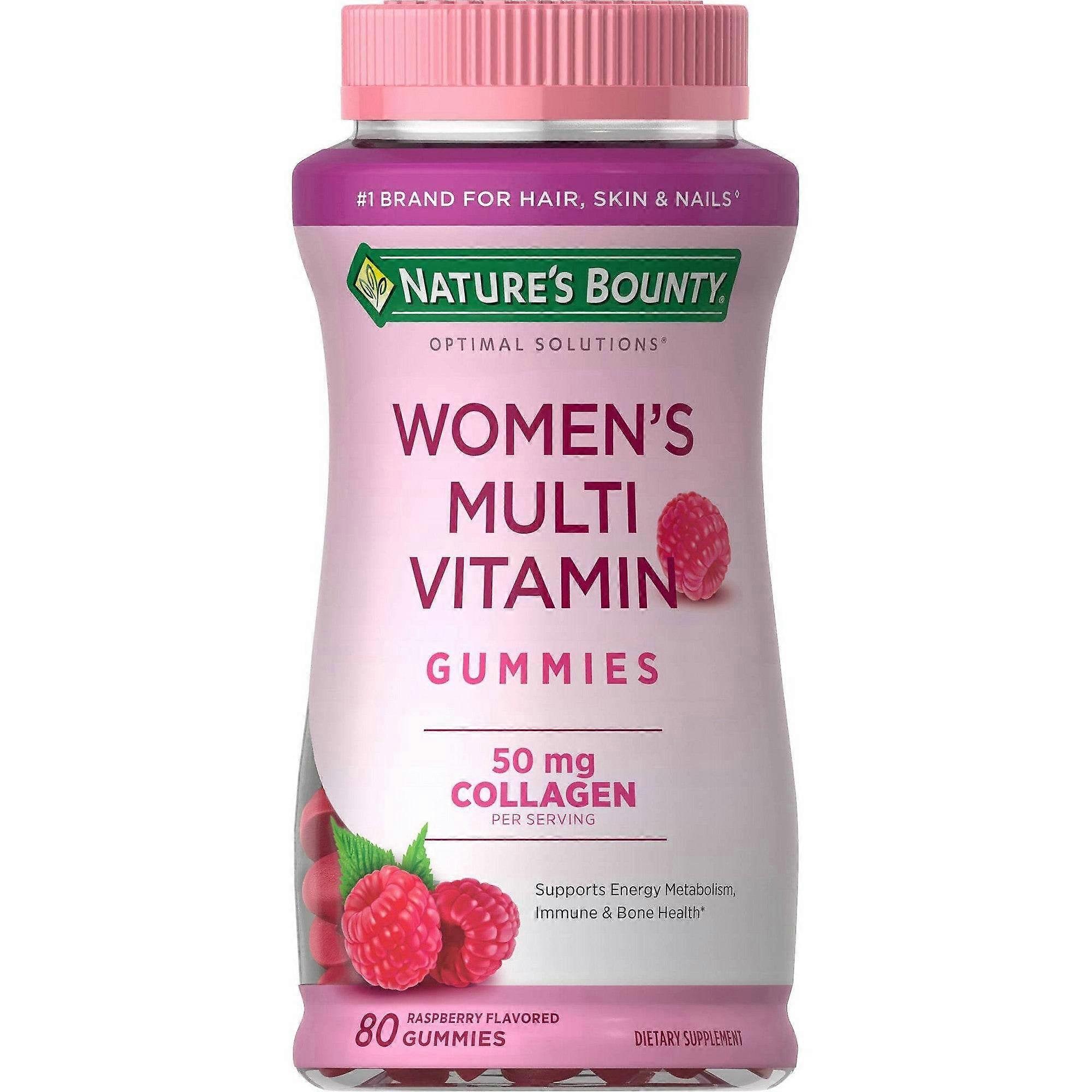 Nature's Bounty Γυναικεία Πολυβιταμινούχα Gummies, Βατόμουρο, 80 Ea