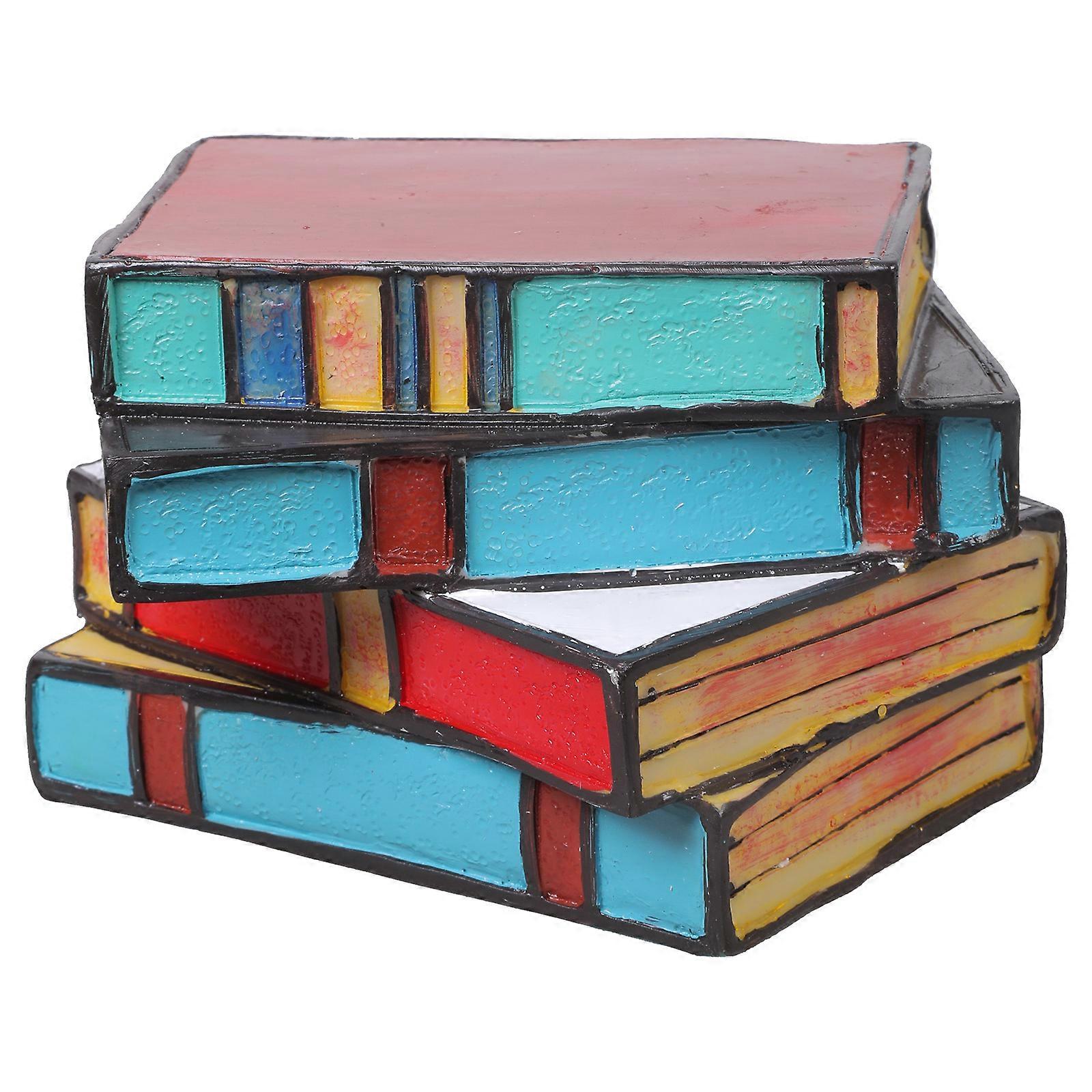 Adjustable Brightness Book LED Lamp Book Light Stained Glass Reading Desk Light Improve Your Reading Experience Multicolor