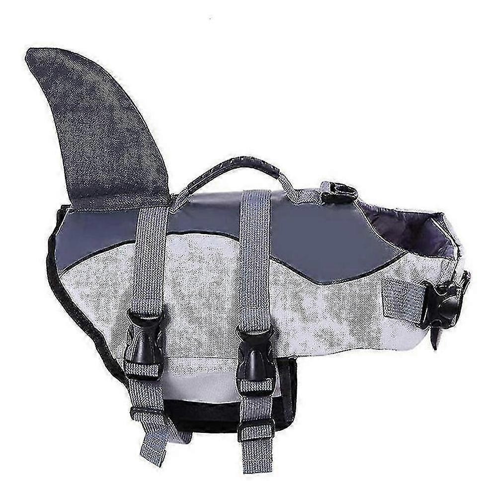 Adjustable Dog Life Jacket with Handle for Small Breeds