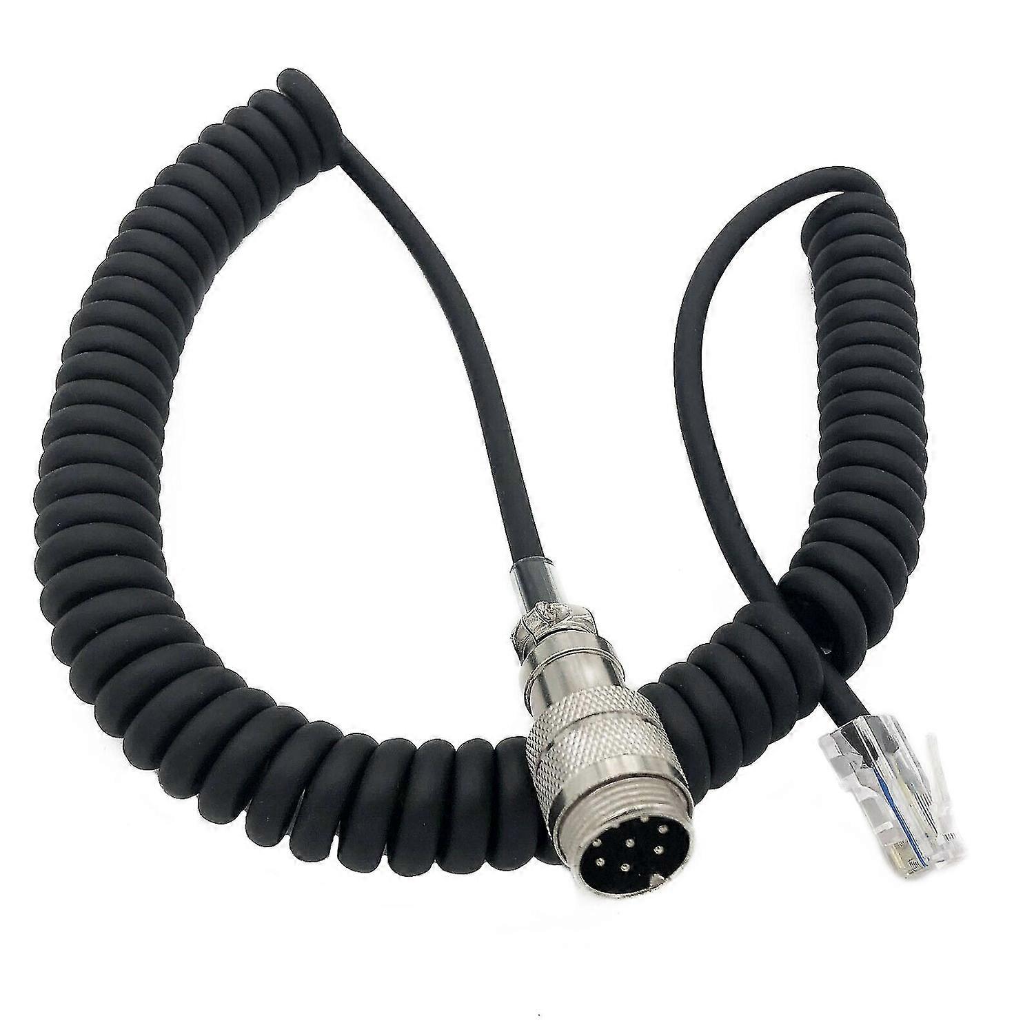 8Pin Cord To RJ45 Microphone Adapter Cable for Yaesu FT450D FT897D FT991 FT891