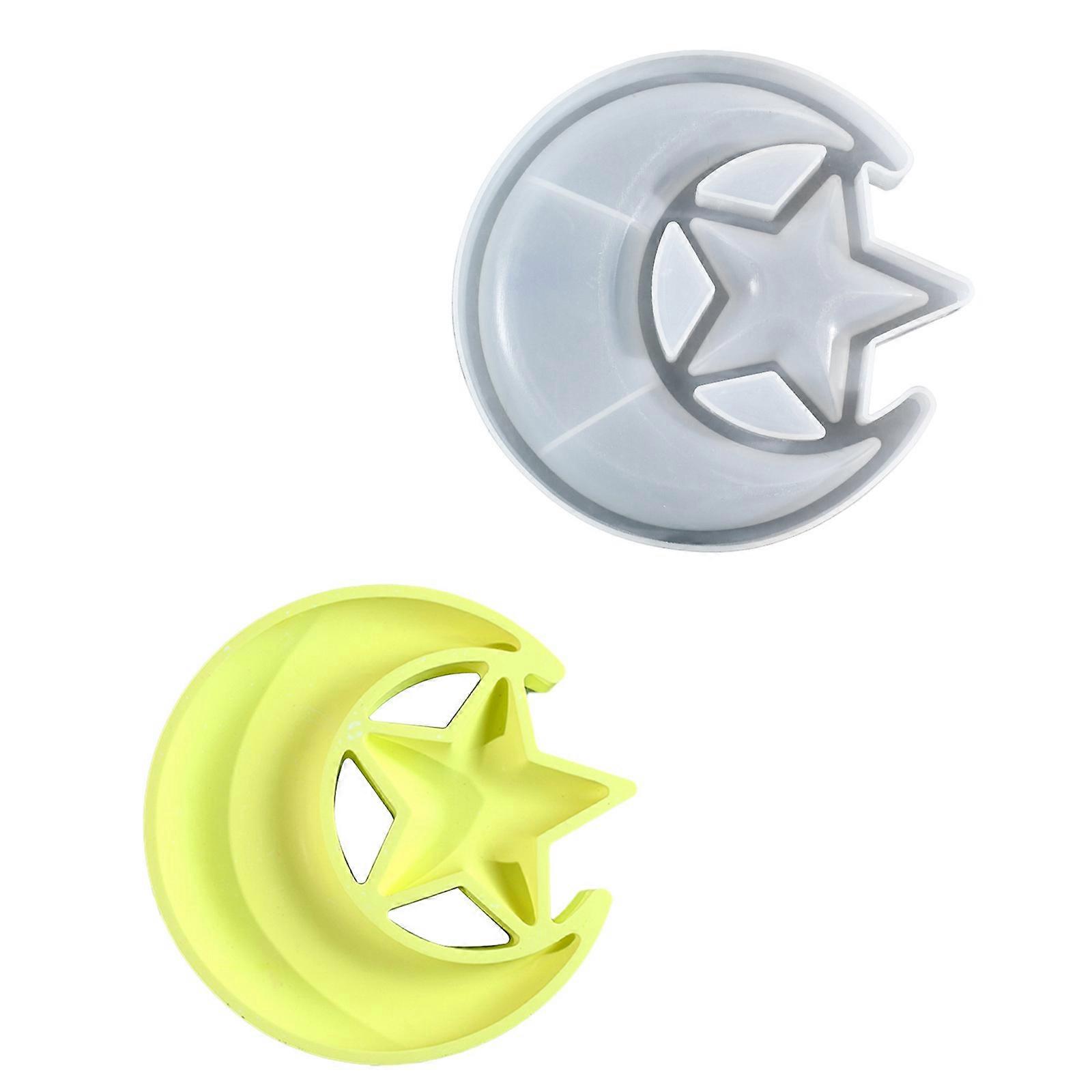 Multipurpose Flexible Silicone Mold Home Accessory for Creating Decorative Round Trays Portable for Art Enthusiasts Multicolor