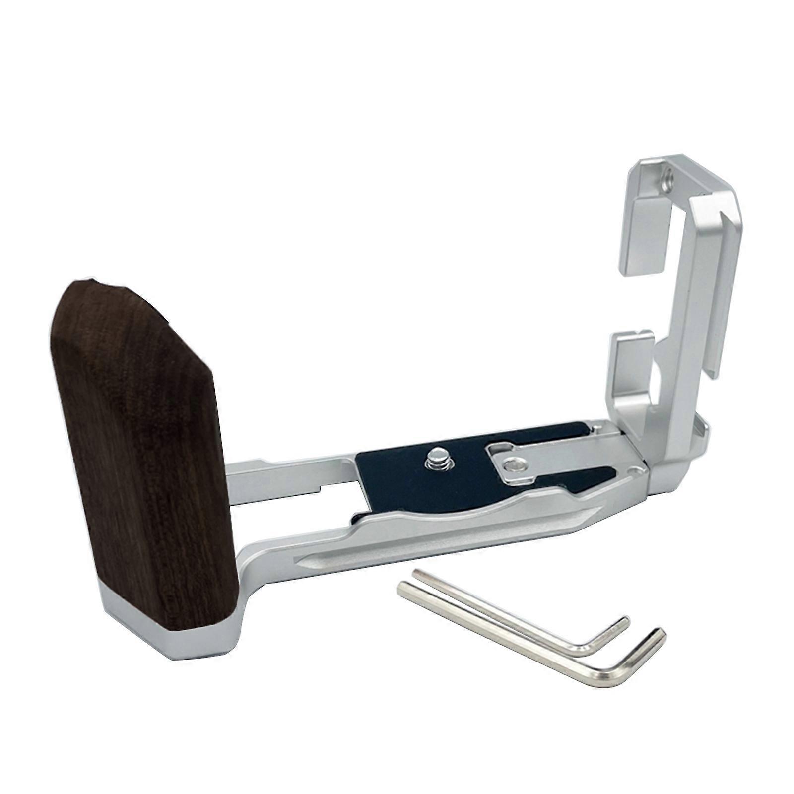Vertical L Type Wooden Handle Quick Release L Plate Vertical Board L Bracket Replacement for X-T5 Camera Accessories  SL