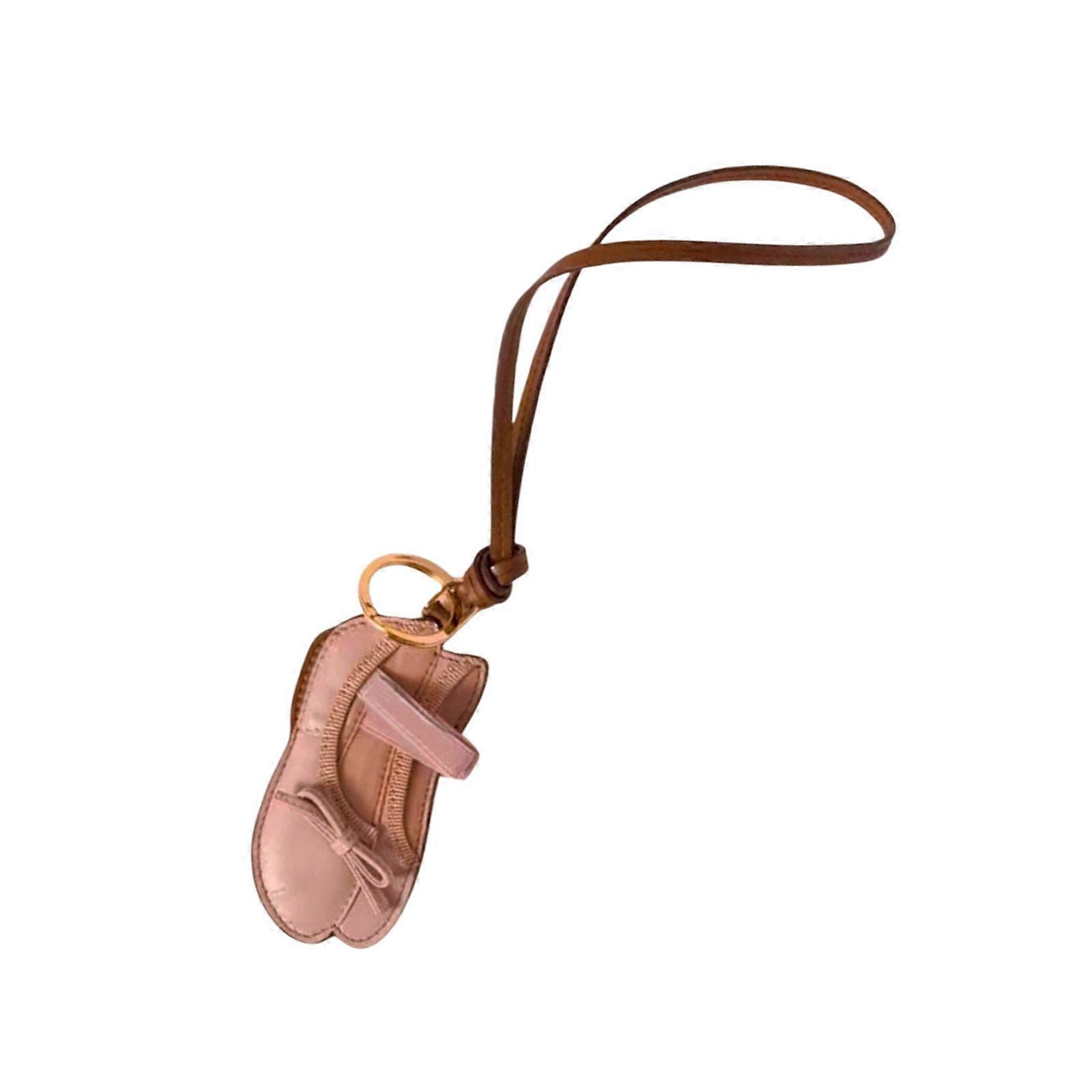 Stylish Blue Leather Keychain Portable Accessory for Enhancing Outfits of Trendy Individuals and Executives Use Multicolor