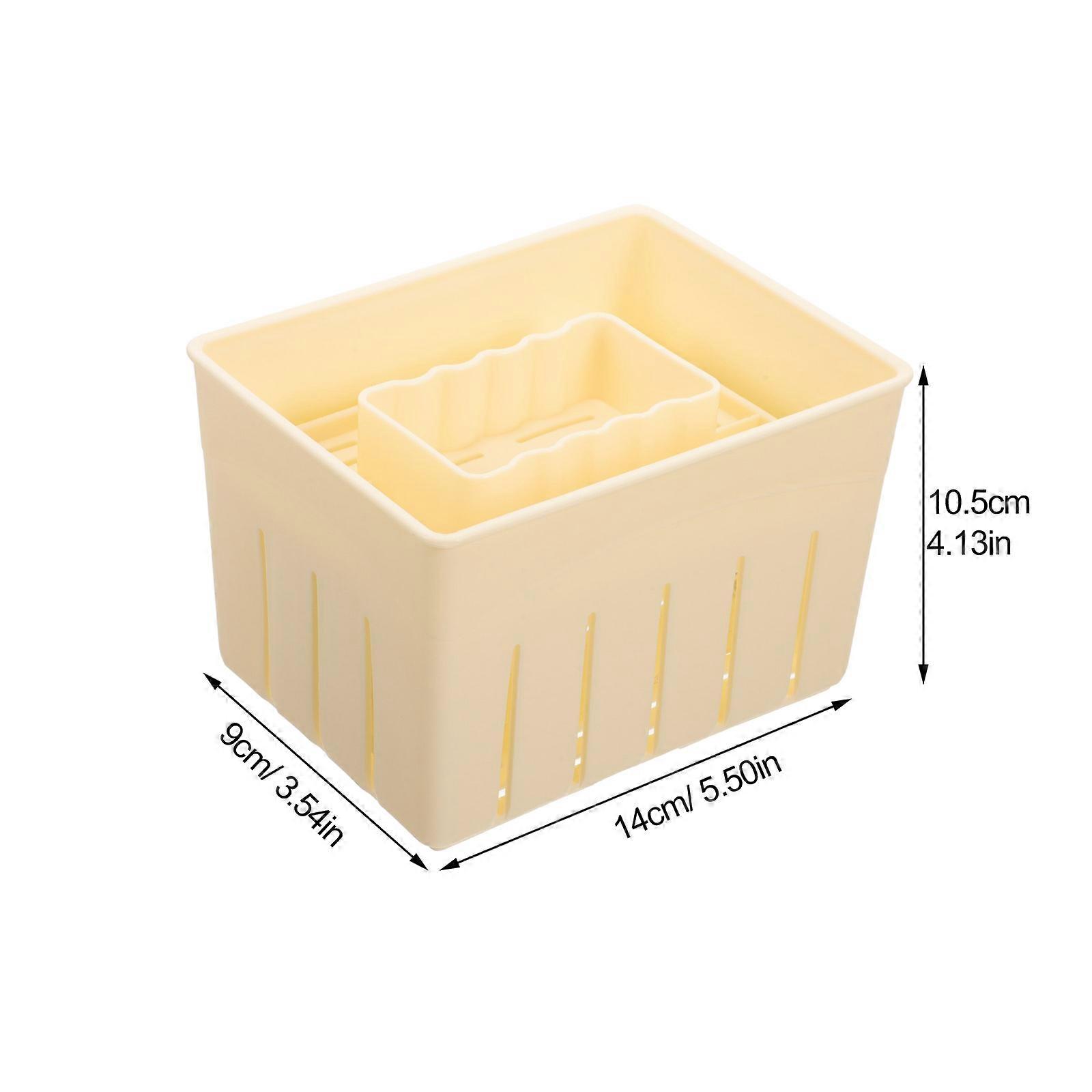 3 Sets Tofu Maker Plastic Tofu Press Mold Tofu Cheese Presser Diy Tofu Making Tool With Lid
