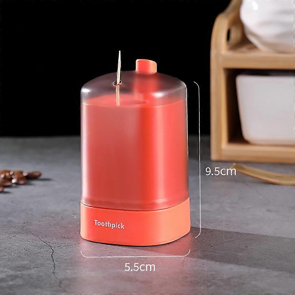 Automatic Pop-up Toothpick Box Holder Container Portable Toothpick Dispenser Bakeware Set Kitchen Tool Set