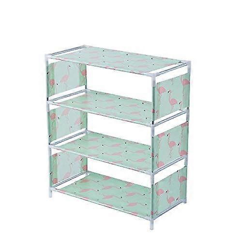 Wooden Shoe Rack Storage Organizer for Bedroom and Living Room with Multiple Layers (Size A)