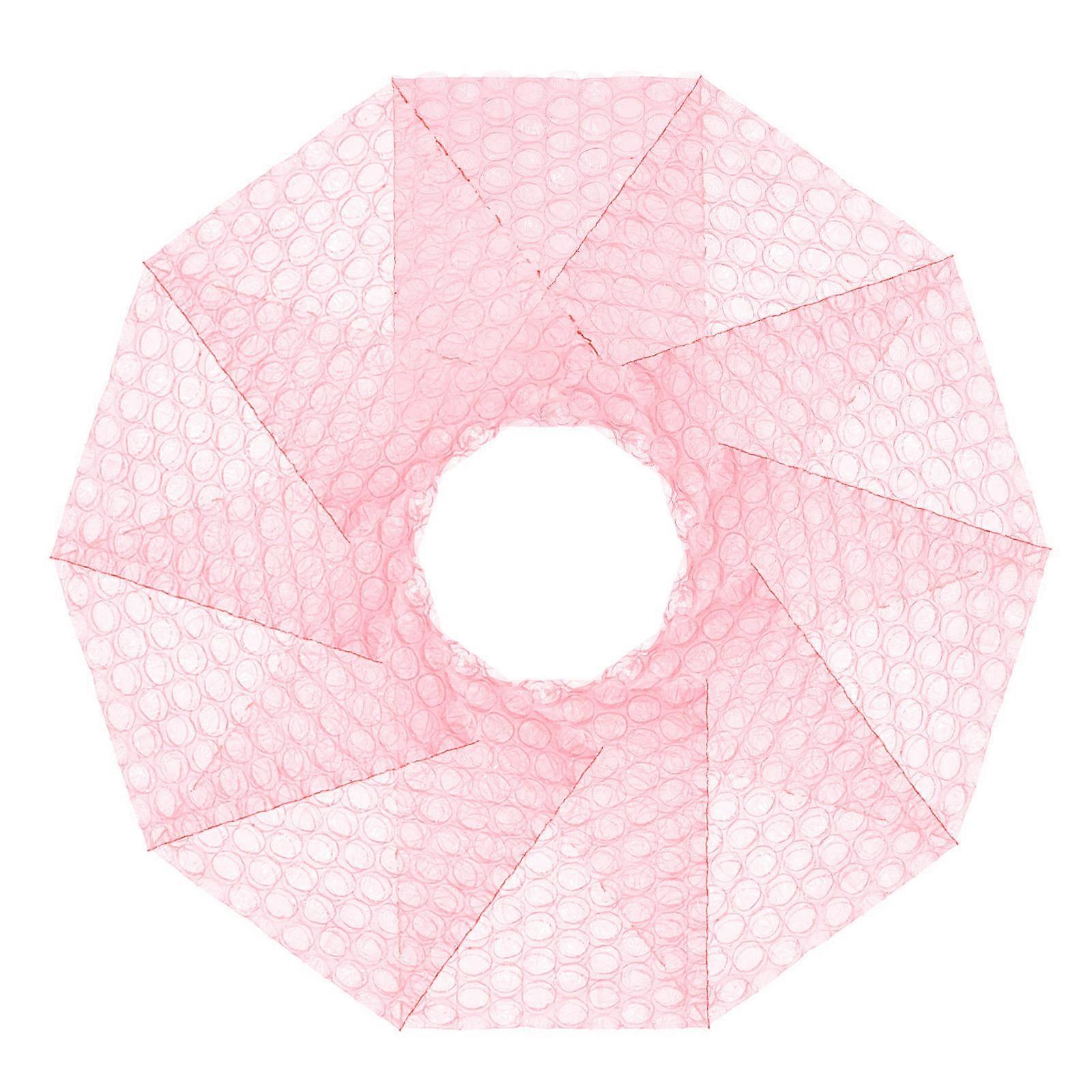 Bubble Pouch Bag Red Shockproof Packing Pouches 100Pcs for Storage Use