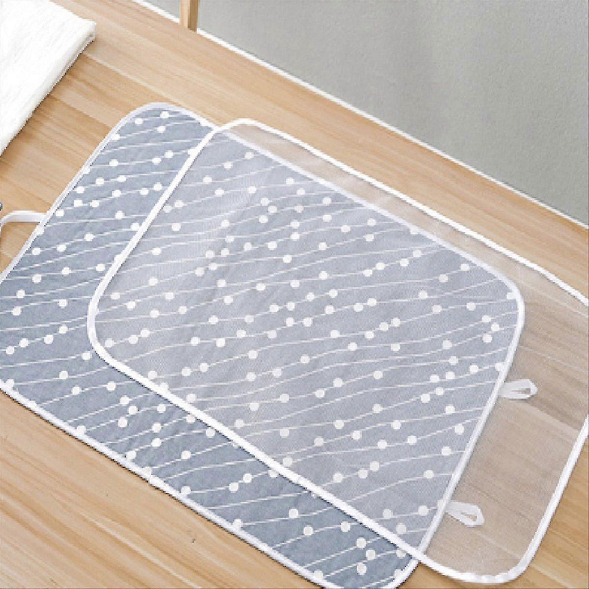Portable Folding Ironing Pad,Desktop Heat Insulation Ironing Cloth