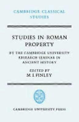 Studies in Roman Property