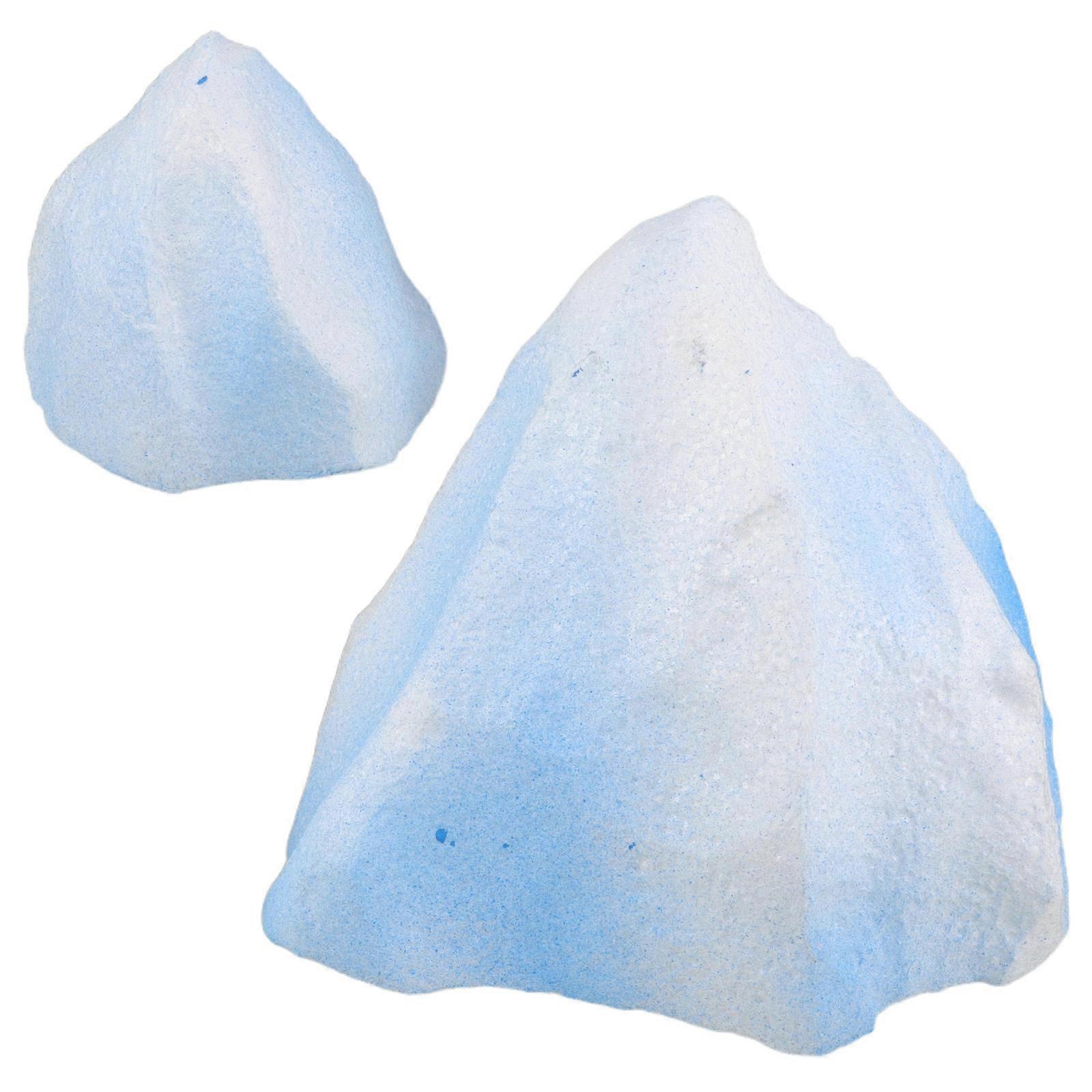 Fake Mountain Simulation Iceberg Decoration for Home Decor 2Pcs Foam Props