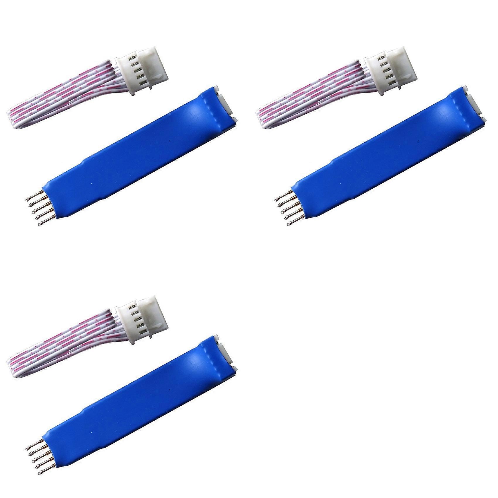 3 Set 2.54MM 5P STM32 Programming Probe Module Programming STM8 Pogo Pin XH2.54 Socket DuPont Cable DIY Test, 2.54MM 5P