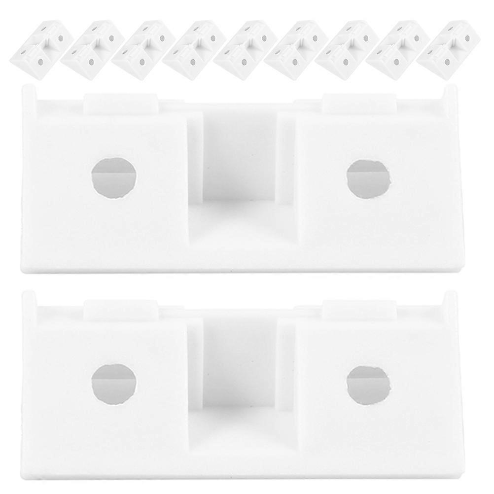 Isolating Angle Code Right Angle Brackets for Corner Brace Brackets 50Sets