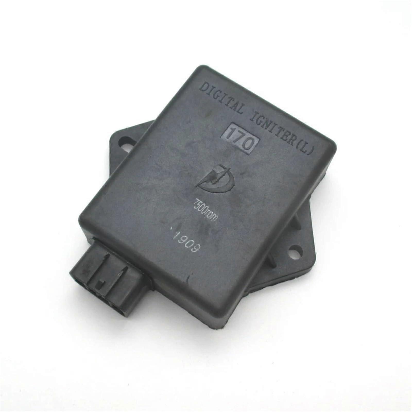 Motorcycle Scooter Ignition Control Module with Stable Timing and Consistent Spark Output Black