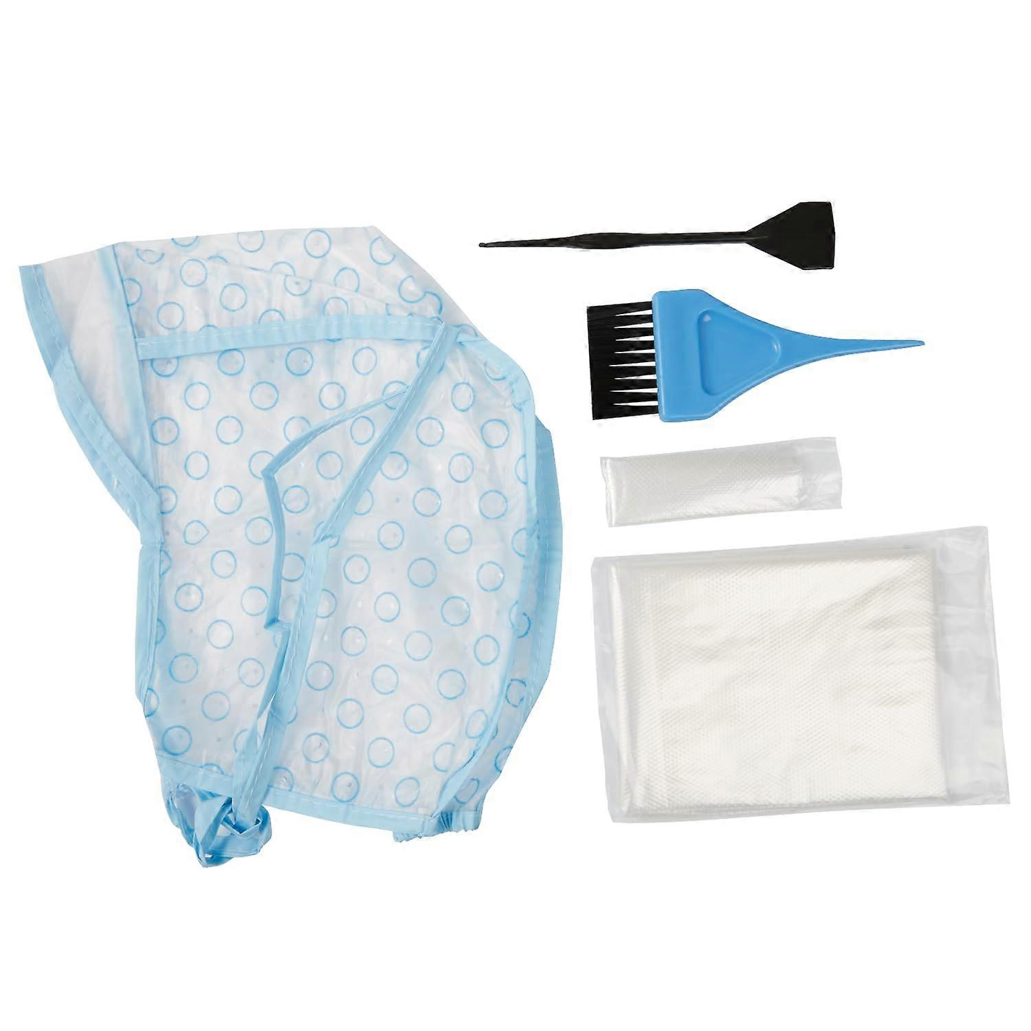 Hair Highlighting Kit 3 Pack with Reusable Cap, Gloves, Cape and Mixing Spatula for DIY Color
