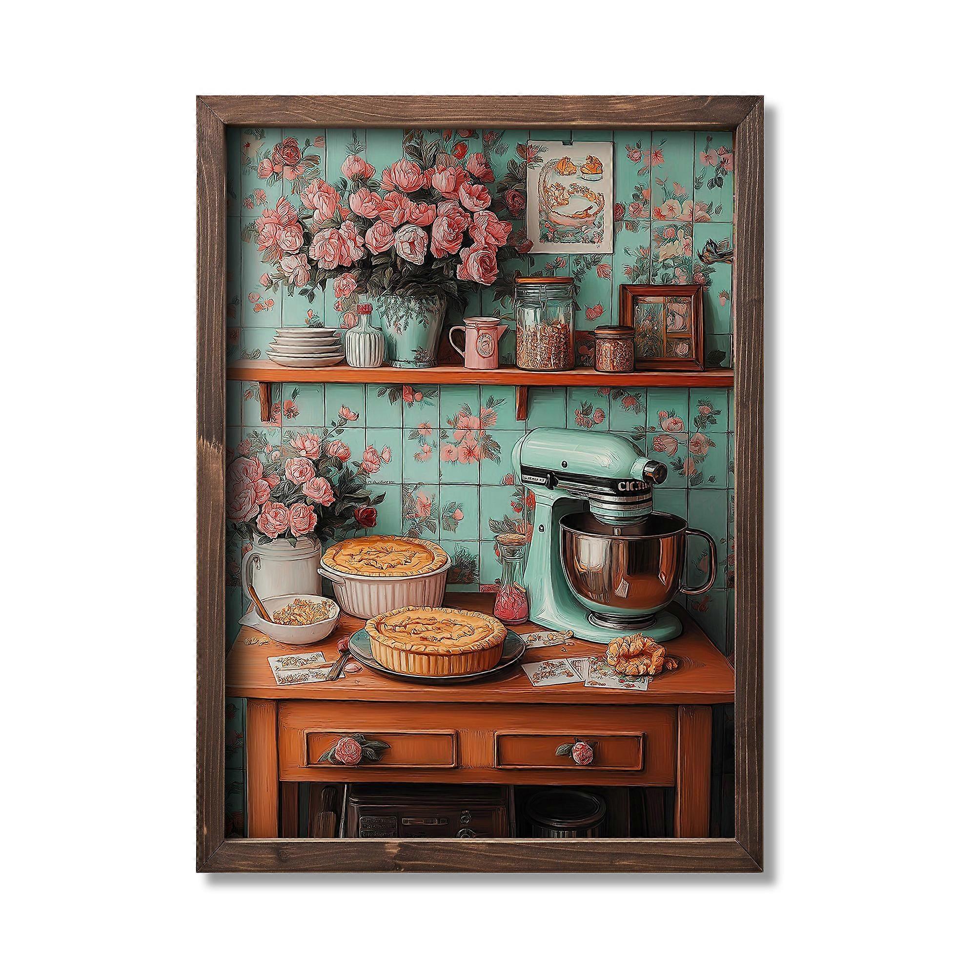 MDF nyomat "Vidéki reggeli"