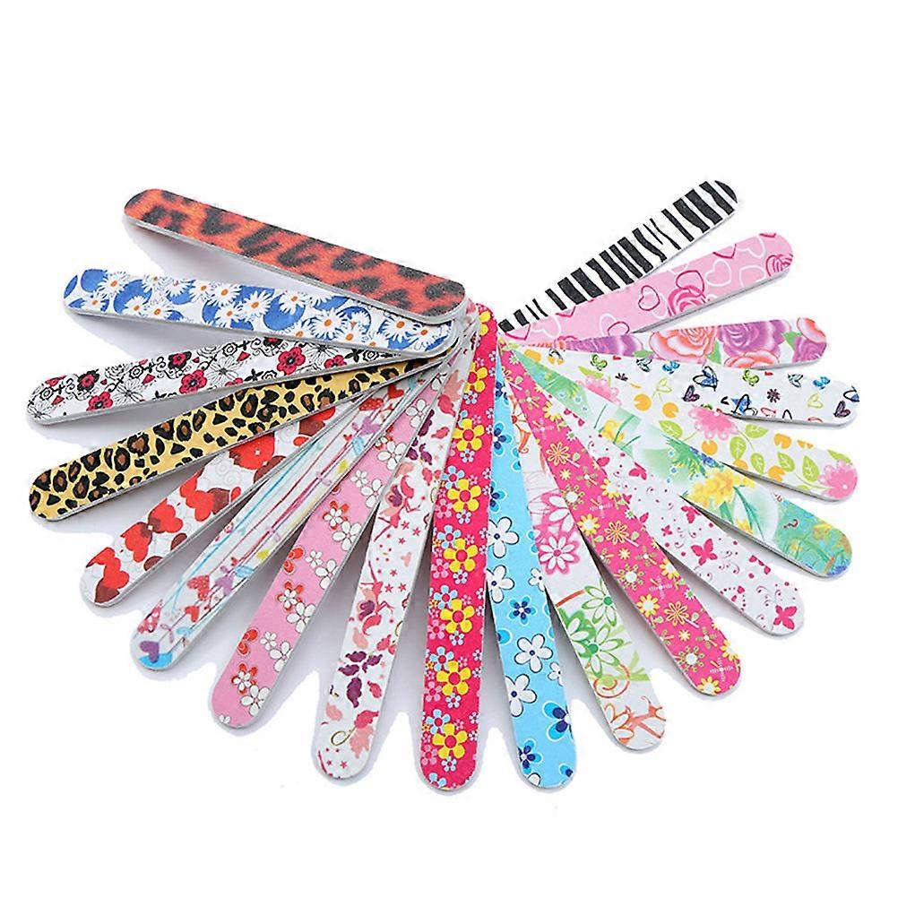Manicure Tools Set Nail Buffer Files for Polishing Nail 90Pcs Sponge
