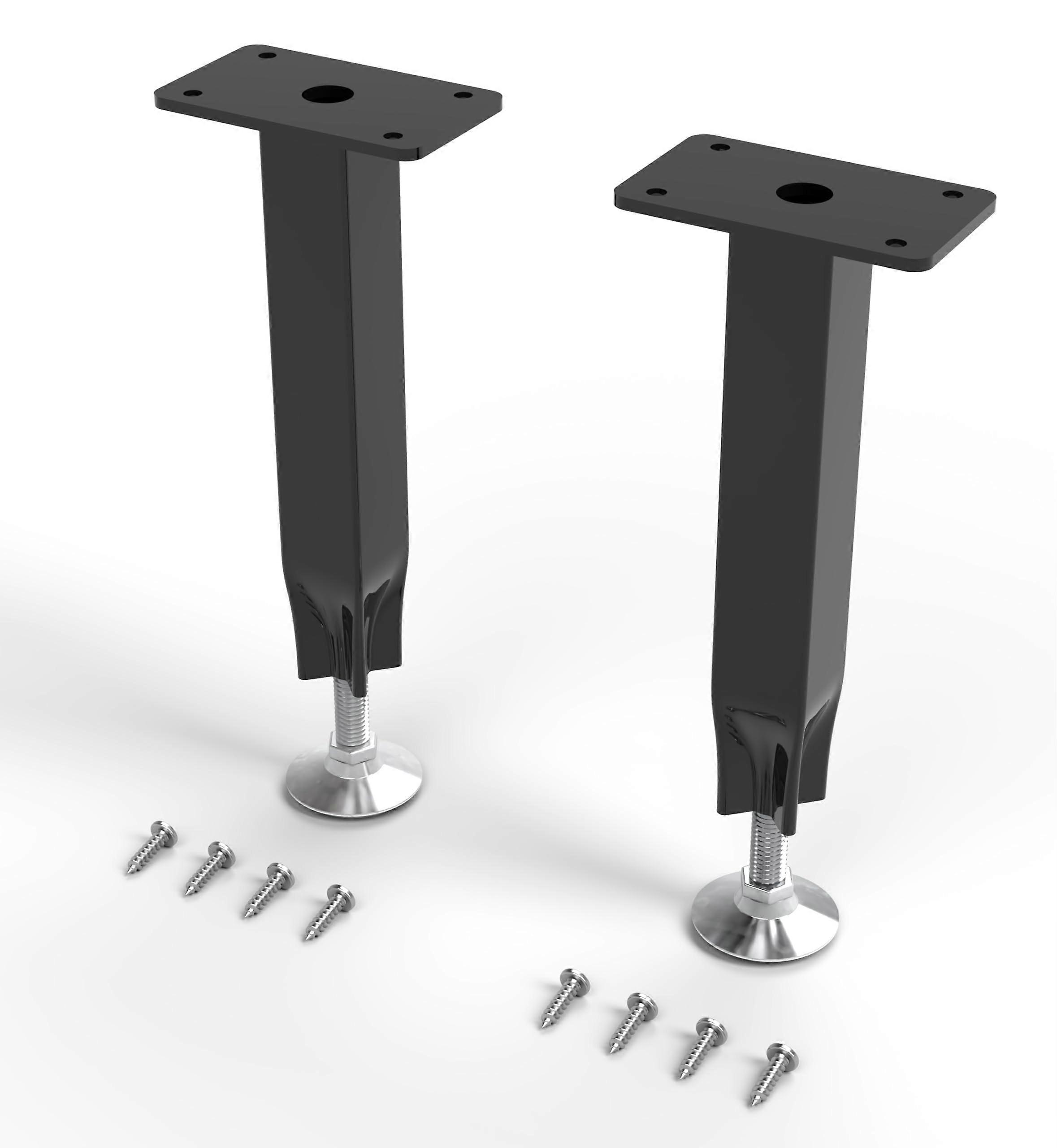 Bed Support Leg 7–11 inch Adjustable Height Heavy Duty Steel for Preventing Frame Sagging 2 Pack