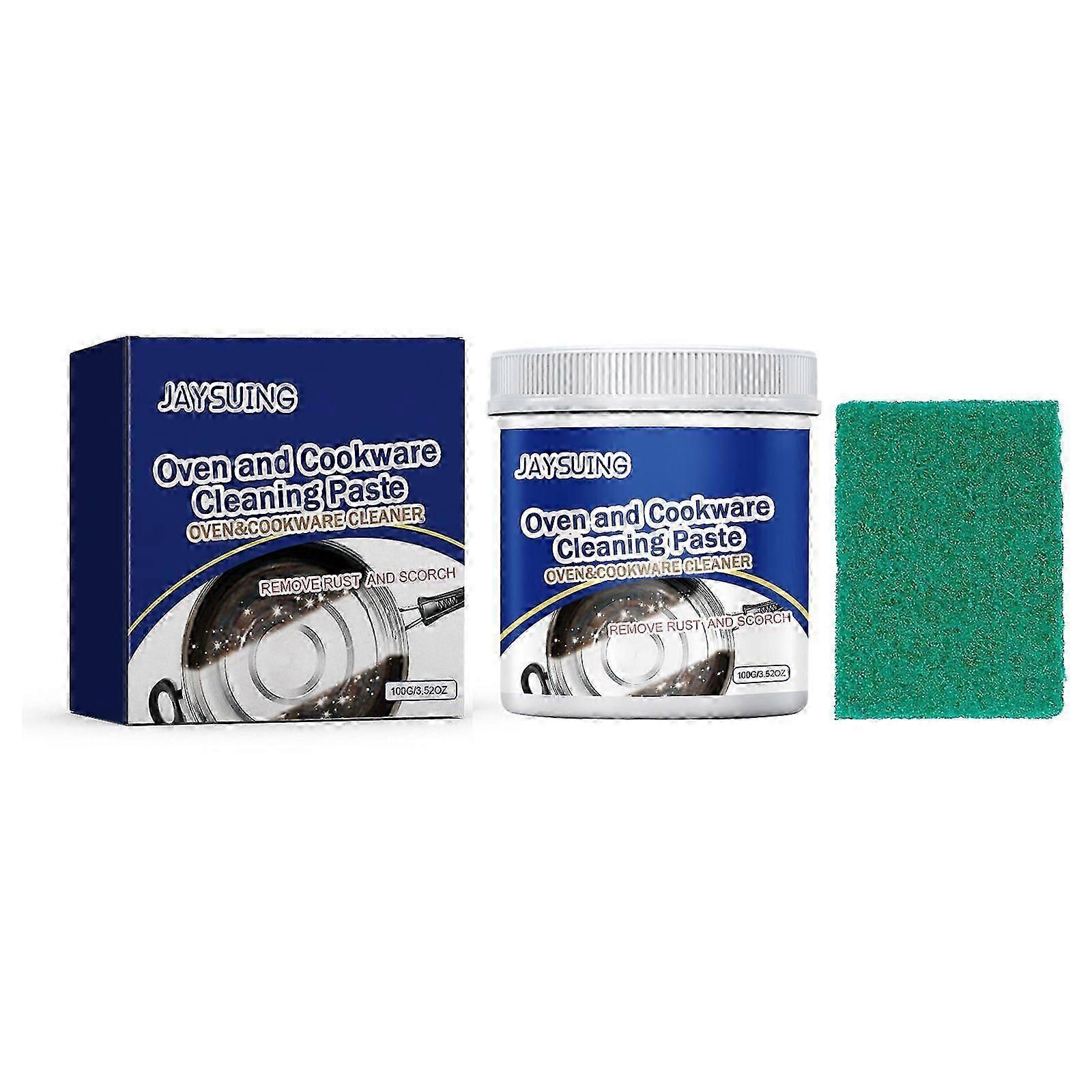 Premium Stainless Steel Cleaning Paste | Multi-Purpose Rust Remover & Polisher for Kitchen Utensils | Gentle, Easy-to-Use, Professional-Grade Rust & G