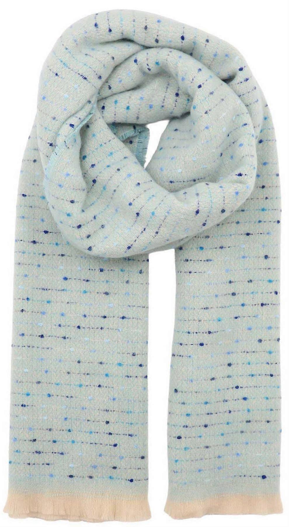Zelly Speckled Winter Weight Scarf - Blue