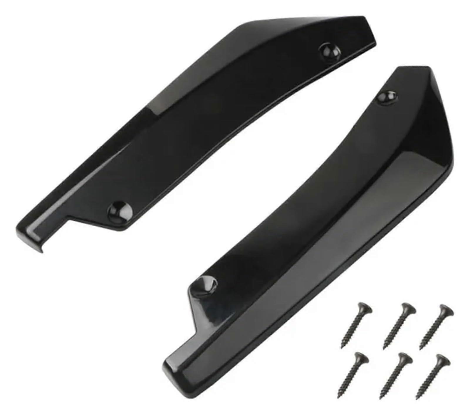 Front Bumper Lip Spoiler Black Splitter Diffuser for Alfa Romeo 159, Reduces Wind Resistance