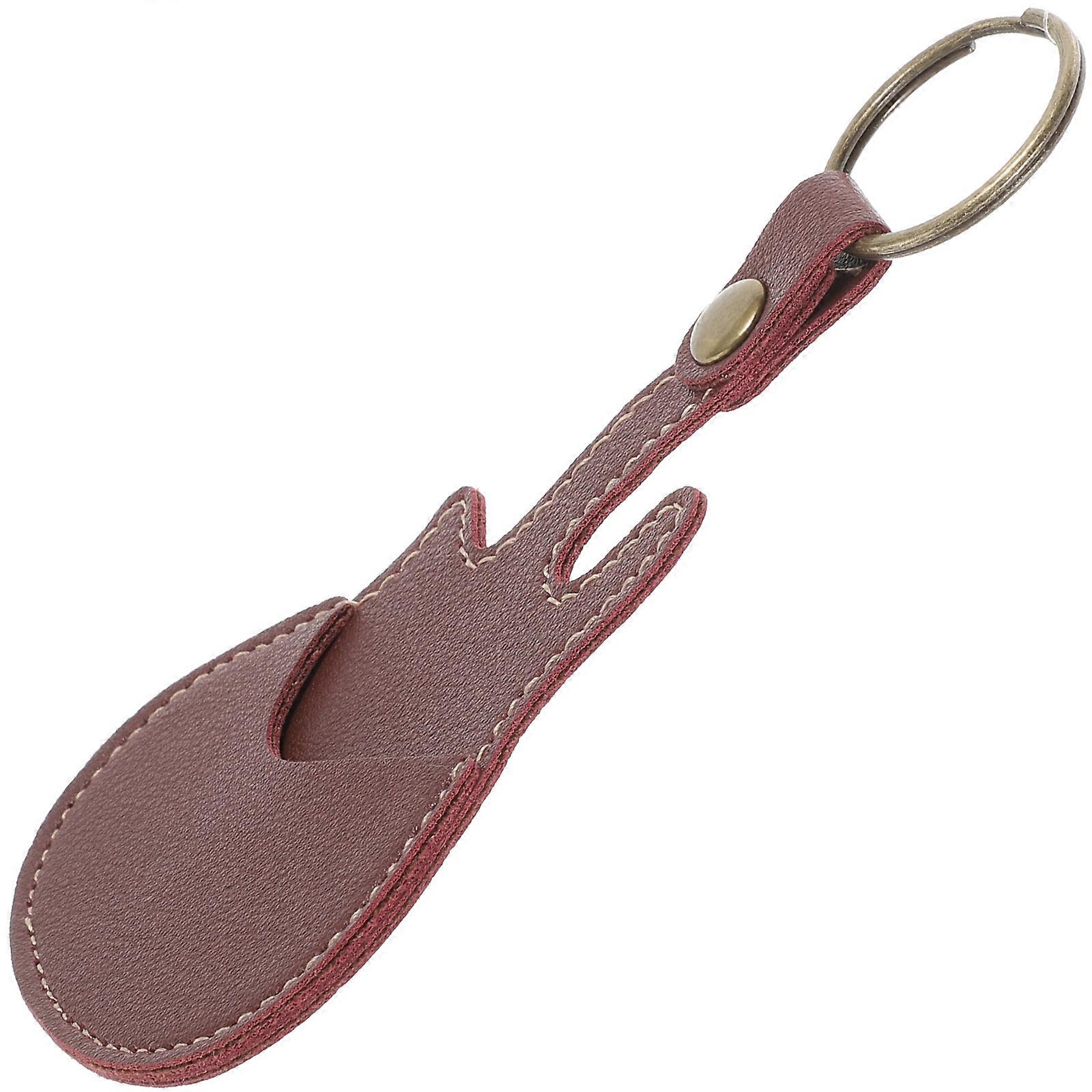 Guitar Pick Holder PU Guitar Picks Holder for Pick