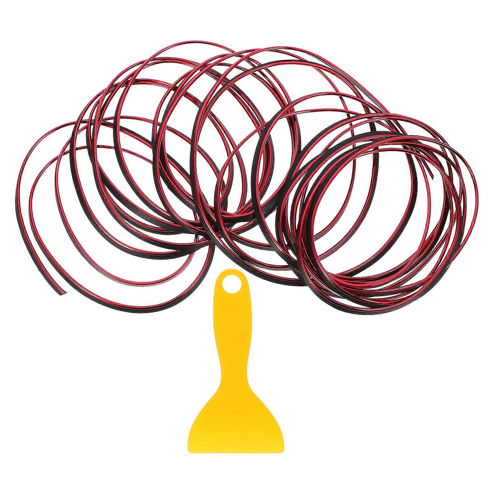 Vehicle Car Decorative Trim Strip for Interior Gaps 5Pcs Set