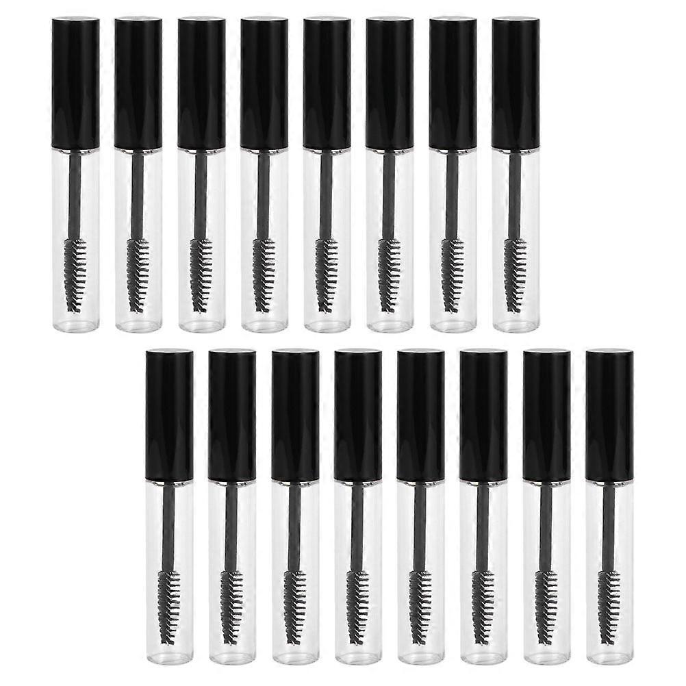 Empty Tube Plastic Mascara Container for Storage 16Pcs 10Ml Black