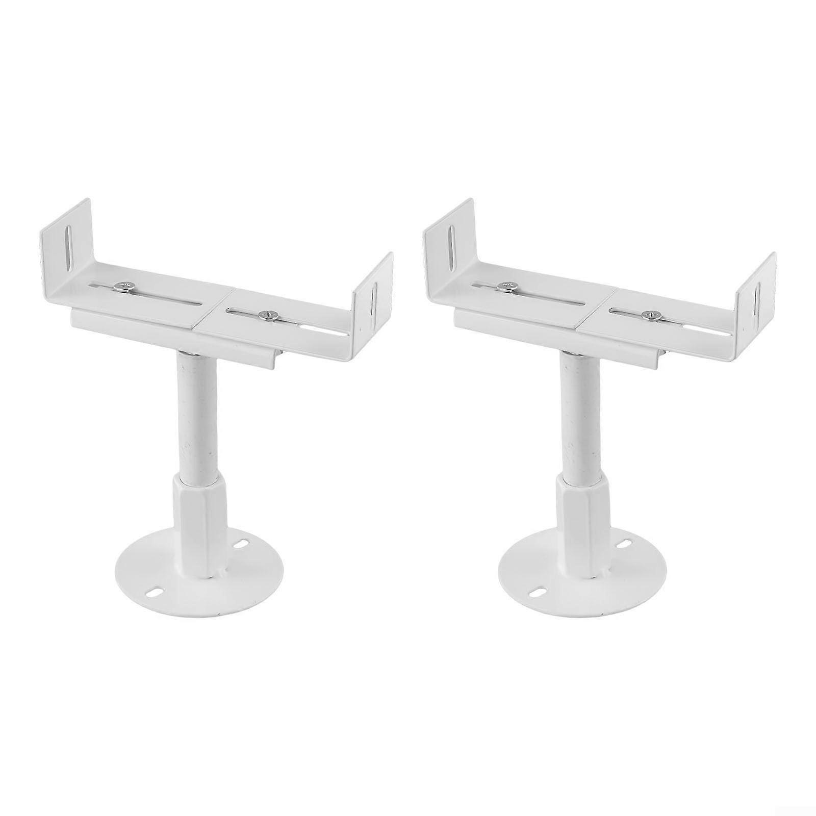 Radiator Brackets Adjustable Aluminum Floor Mounts 1136cm Height for Vertical Installation