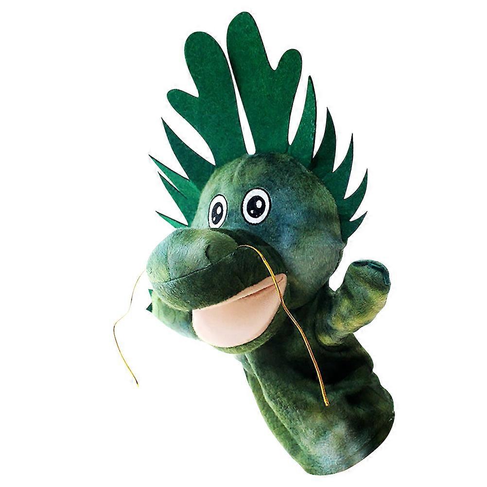 Dragon Hand Puppet Plush Toy for Kids Interactive Plaything