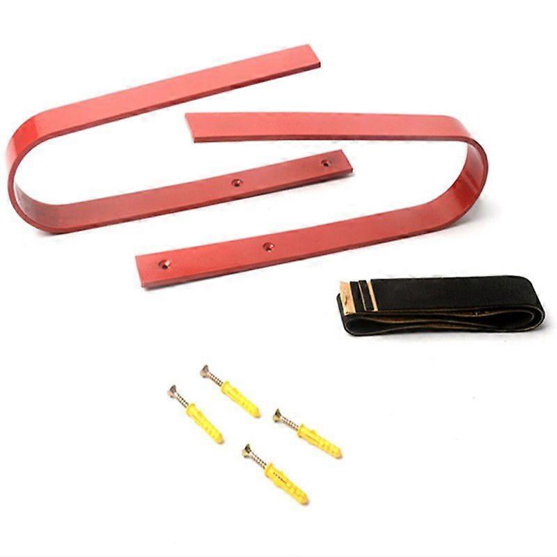 Wall Mounted Snowboard Display Rack Storage Tier Space Saving, Garage Home