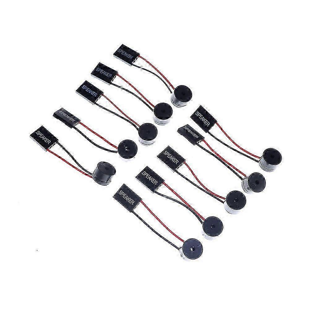 10pcs Motherboard BIOS Beep Code Internal Speaker Buzzer for PC Diagnostic Tool 26-27s