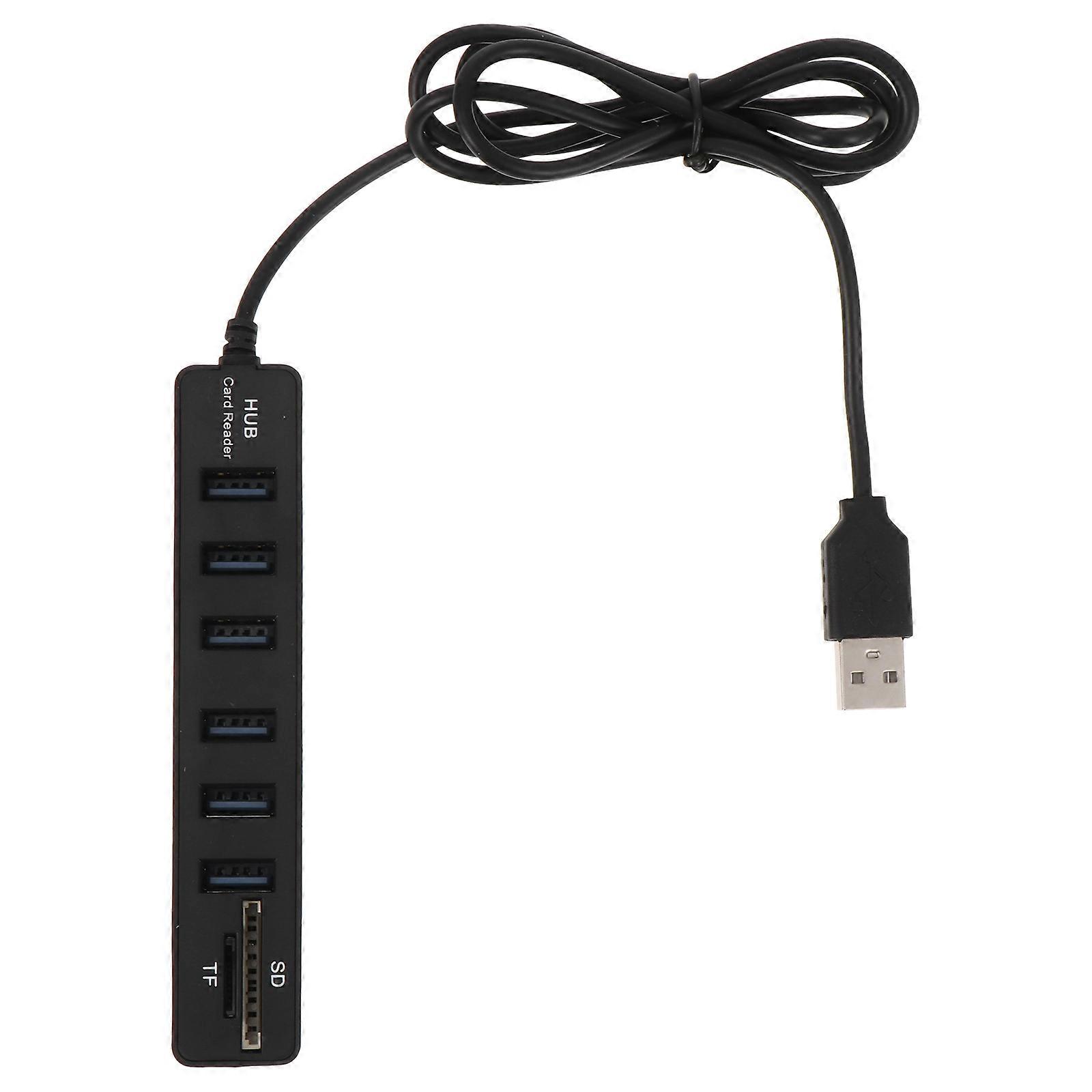 Portable Data Hub USB Hub for Computer Use 1Pcs Multi-Port Extension Splitter