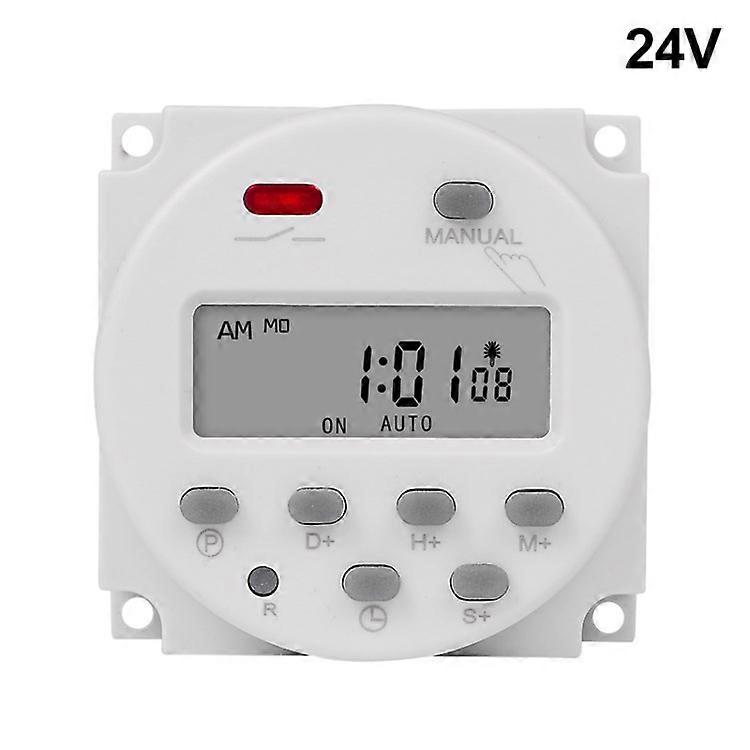 CN101S 24V 7-Day Home Appliances Countdown Timer Switch Programmable Time Relay Programmer for Light