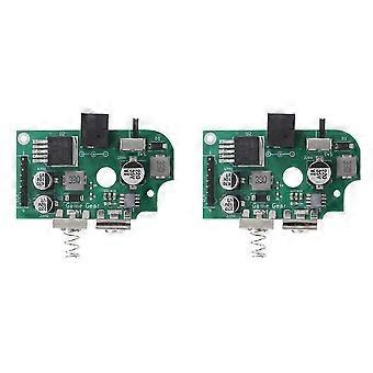 2X Pre-Soldered for Game Gear All Edition Replace Power Supply On Off Board IC Capacitors Repair Kit