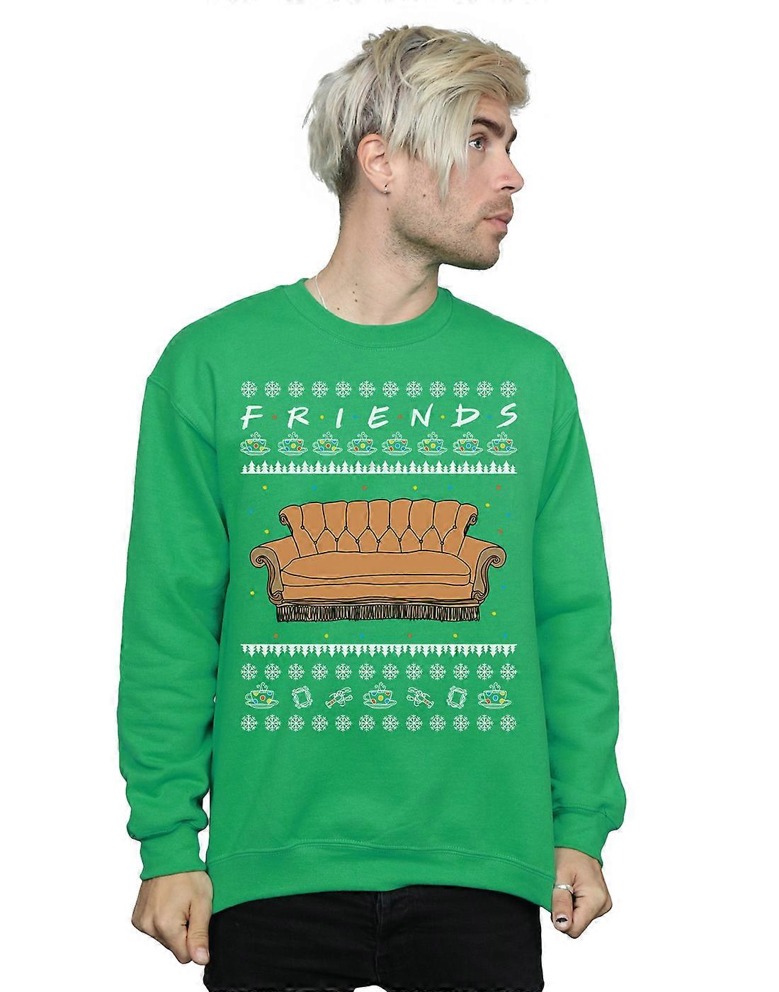 Freunde Herren Fair Isle Couch Sweatshirt