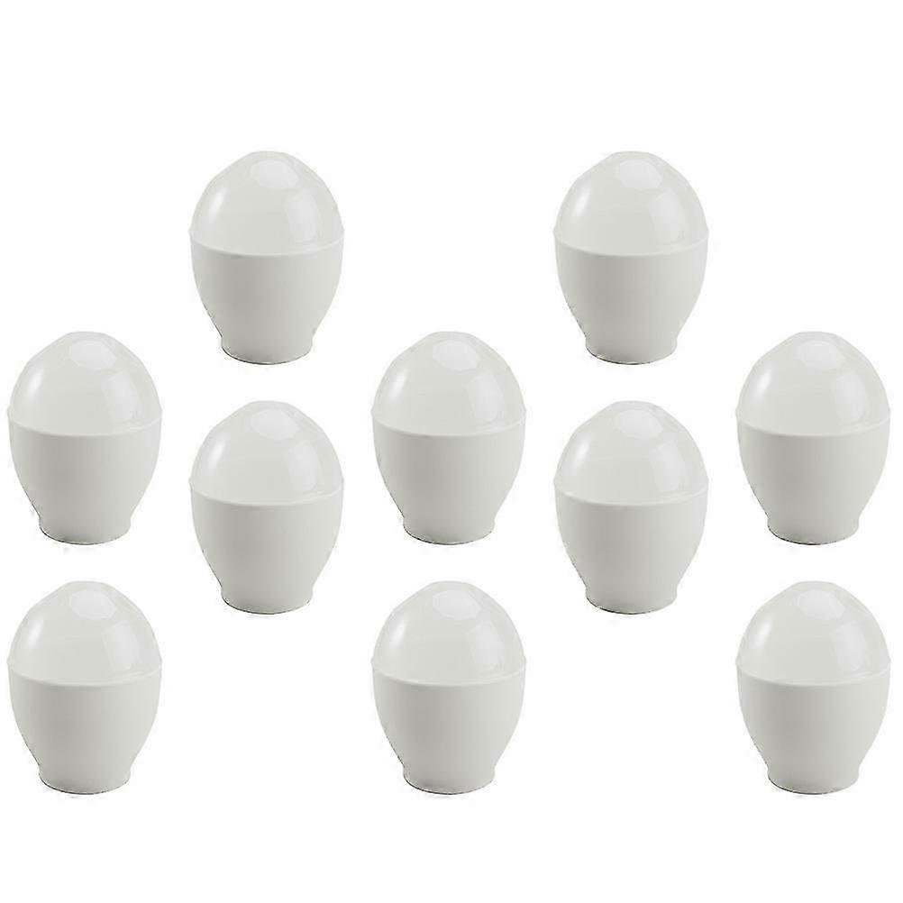 2026 Suitable Egg Cups for Microwave Oven Steaming Eggs 20Pcs White Kitchen