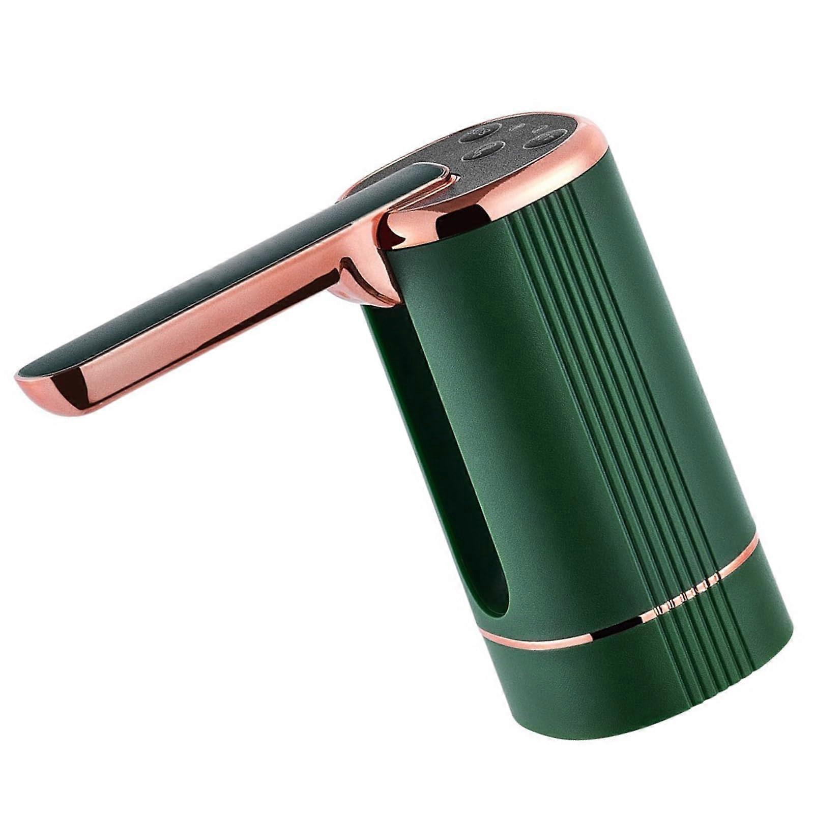 Electric Water Dispenser with Touch Control, Foldable Design for 5 Gallon Bottles, Rechargeable